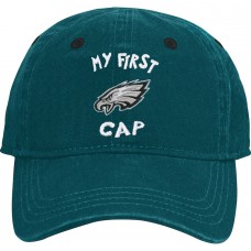Infant Philadelphia Eagles Midnight Green My First Cap Primary Logo Adjustable Hat 3098113